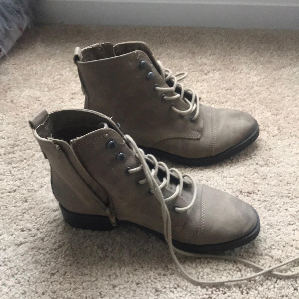 Gray Booties